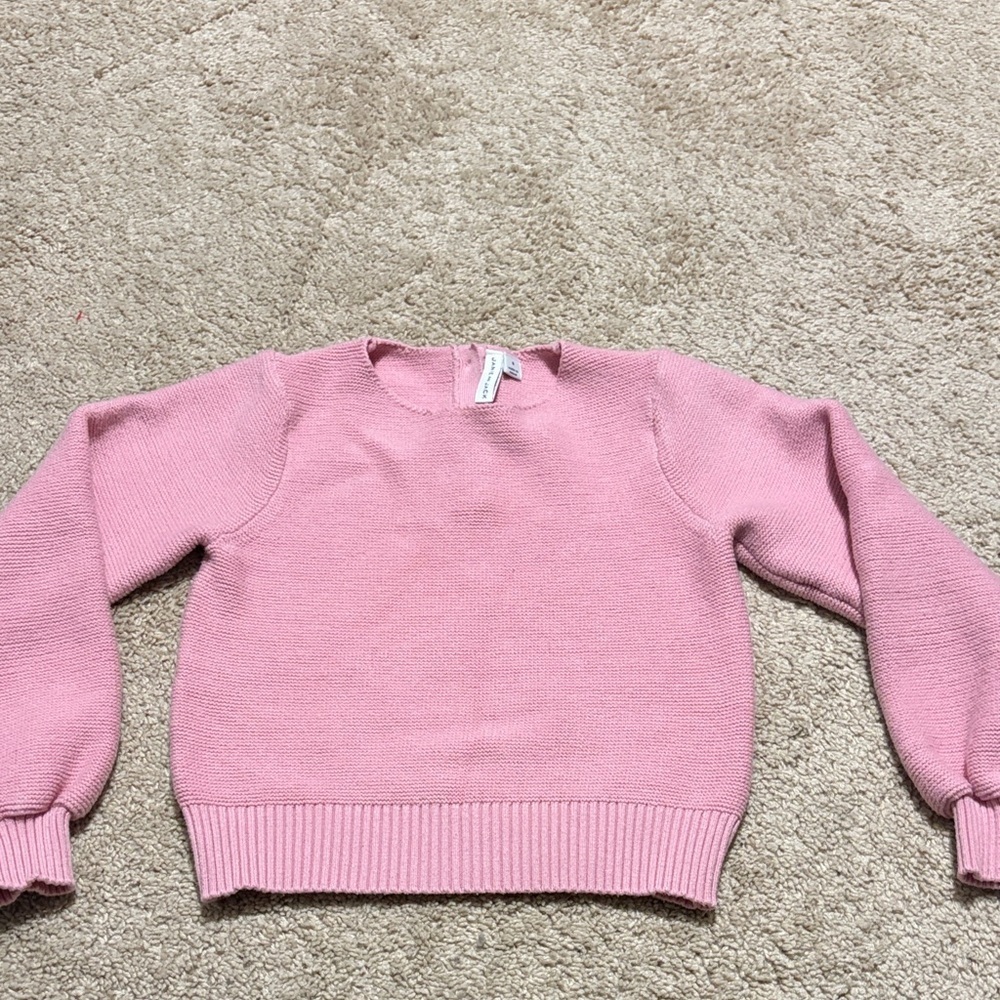 Janie and Jack Pink Girls Sweater Size 8